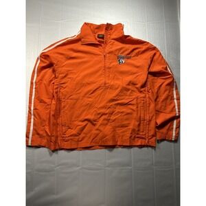 VTG Hooters Track Jacket Womens Small Orange Windbreaker - Great For Costume